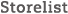 Storelist