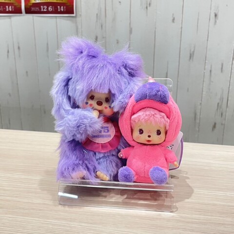 しなこちゃんコラボのモンチッチが再入荷しました💜🩷｜グランサックス