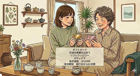 全国のラフィネでご利用できる『ギフトカード』数量限定で販売中